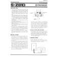 PIONEER SZ81D Owners Manual