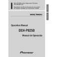 PIONEER DEH-P8250/XN/ES Owners Manual