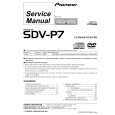 PIONEER SDV-P7/ES/RD Service Manual