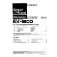 PIONEER SX-1600 Service Manual