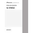 PIONEER S-VW02/DAXJI Owners Manual