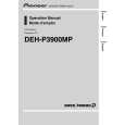 PIONEER DEH-P3900MP/XU/UC Owners Manual