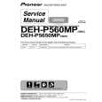 PIONEER DEH-P560MP/XN/UC Service Manual