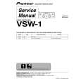 PIONEER VSW1 Service Manual