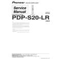 PIONEER PDP-S20-LR/XIN1/E Service Manual
