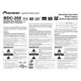 PIONEER BDC-202/KBXV/5 Owners Manual