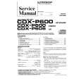 PIONEER CDXP600 Service Manual