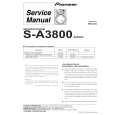 PIONEER S-A3800/XJI/UC Service Manual