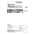 PIONEER KEH1700 Z1N/EW Service Manual
