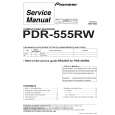 PIONEER PDR-555RW Service Manual