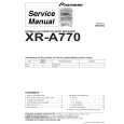 PIONEER XR-A770/NVXJ Service Manual