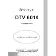 PIONEER DTV6010 Owners Manual