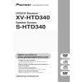 PIONEER XV-HTD340/KUXJ/CA Owners Manual