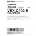 PIONEER VSX-C402-S/NVXU Service Manual
