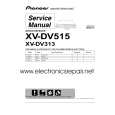 PIONEER XV-DV313 Service Manual