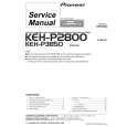 PIONEER KEH-P2800/XIN/UC Service Manual