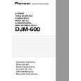 PIONEER DJM-600/WYXCN6 Owners Manual