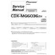 PIONEER CDXMG6036zh Service Manual