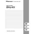 PIONEER DVJ-X1/KUC Owners Manual