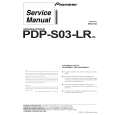 PIONEER PDP-S03-LR WL Service Manual