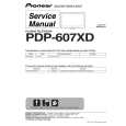 PIONEER PDP-607XD Service Manual