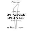PIONEER DVDV630 Owners Manual