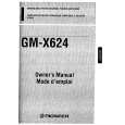PIONEER GM-X624 (GE) Owners Manual