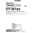 PIONEER CT-W103 Service Manual