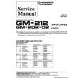 PIONEER GM212 X1R/UC/X1R/E Service Manual