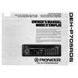 PIONEER DEHP705RDS Owners Manual