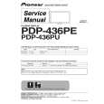 PIONEER PDP436PE Service Manual