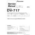 PIONEER DV717 Service Manual