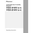 PIONEER VSX-818V-S/YDWXJ Owners Manual