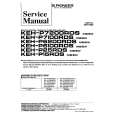 PIONEER KEHP25RDS X1B/EW Service Manual