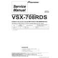 PIONEER VSX-708RDS/HYXJIGR Service Manual