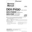 PIONEER DEH-P4300-3 Service Manual
