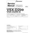 PIONEER VSX-D209-G/SAMXQ Service Manual