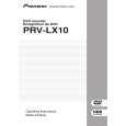 PIONEER PRV-LX10/WYV/RB Owners Manual