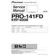 PIONEER KRP-600M/TYVXK5 Service Manual