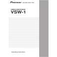 PIONEER VSW-1/KUC Owners Manual