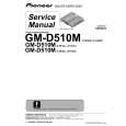 PIONEER GM-D510M/XR/EW Service Manual