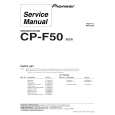 PIONEER CP-F50/XDCN Service Manual