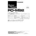 PIONEER PD-M92 Service Manual
