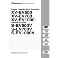 PIONEER XV-EV700 Owners Manual