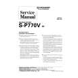 PIONEER SP770V/XE Service Manual