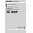 PIONEER DEH-P860MP/UC Owners Manual