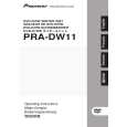 PIONEER PRA-DW11/ZUCYV/WL Owners Manual