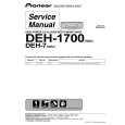 PIONEER DEH-1700 Service Manual