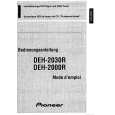 PIONEER DEH-2000R (GE) Owners Manual