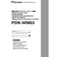 PIONEER PDK-WM03 Owners Manual